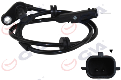 ABS SENSÖRÜ ARKA SAG CLIO II 98- 1640mm