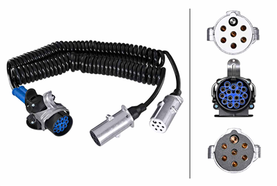 ADAPTÖR KABLOSU/RÖMORK PRİZİ 24V 16A 4 M 
