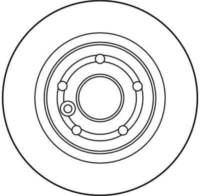 (ADET FİYATTIR) FREN DİSKİ ARKA 5 BİJON, BOYALI, 304,5 MM LAND ROVER RANGE ROVER I 2.5 TDİ 4X4 91-94, RANGE ROVER II 3.9 4X4 94-02, 4.0 4X4 95-02, 4.6 4X4 94-02 