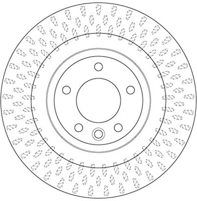 (ADET FİYATTIR) FREN DİSKİ ARKA HAVA KANALLI, BOYALI, 5BİJON, 350 MM LAND ROVER RANGE ROVER IV 3.0 SCV6 4X4 13=>, 5.0 V8 4X4 13=>, 3.0 TDV6 4X4 12=>, 3.0 SDV6 4X4 12=>, RANGE ROVER SPORT 3.0 SCV6 4X4 13=>, 3.0 TDV6 4X4 13=>, 3.0 SDV6 4X4 13=> 