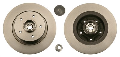 (ADET FİYATTIR) FREN DİSKİ ARKA TEKER RULMANLI 5 BİJON, 270 MM RENAULT MEGANE II 2.0 DCİ 05-08 