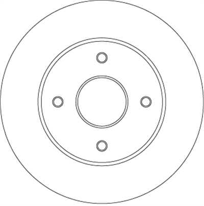 (ADET FİYATTIR) FREN DİSKİ ARKA TEKER RULMANLI 4 BİJON, 249 MM CITROEN C4 I1.4-1.6 16V 04-11, 1.6 VTİ 08-11, 1.6 THP 08-11, 2.0 16V 04-11, 1.6-2.0 HDİ 04-11, PEUGEOT 307 1.4 00-03, 1.4 16V 03-07, 1.6 16V 00-07, 1.6 06-12, 2.0 16V 00-07, 1.4 HDİ 01-05