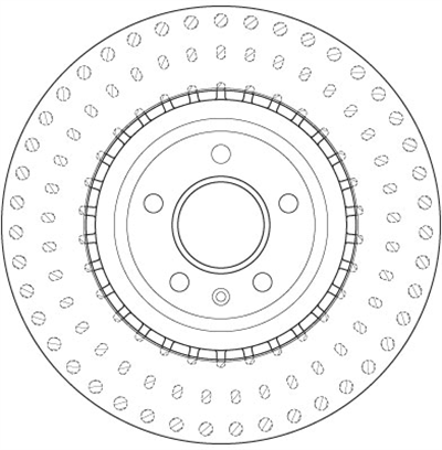 (ADET FİYATTIR) FREN DİSKİ ÖN HAVA KANALLI, BOYALI, 5 BİJON, 345 MM AUDI A4 1.8 TFSİ 07-15, 1.8 TFSİ QUATTRO 08-12, 2.0 TFSİ 08-15, 3.2 FSİ 08-12, 2.0 TDİ 07-15, 2.0 TDİ QUATTRO 08-15, 2.7 TDİ 07-12, A5 1.8 TFSİ 07-17, 2.0 TFSİ 08-13, 3.2 FSİ 07-12, 
