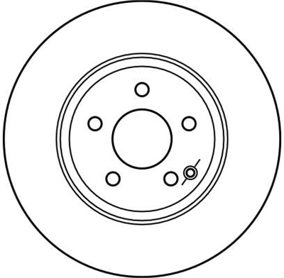 (ADET FİYATTIR) FREN DİSKİ ÖN HAVA KANALLI,BOYALI, 5 BİJON, 312 MM MERCEDES-BENZ S SERİSİ S 280-320 98-05, S 350 02-05 