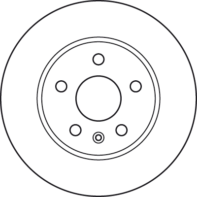 (ADET FİYATTIR) FREN DİSKİ ÖN HAVA KANALLI, BOYALI, 5 BİJON, 296 MM OPEL INSIGNIA A 1.6 08-17, 1.6 T 08-17, 1.8 08-17, 2.0 CDTİ 08-17 