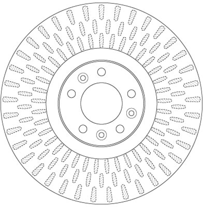 (ADET FİYATTIR) FREN DİSKİ ÖN HAVA KANALLI, BOYALI, 5 BİJON, 340 MM CITROEN C5 III 2.0 HDİ 15=>, 2.2 HDİ 10=>, 3.0 HDİ 09-14=>, C5 III BREAK 2.0 HDİ 15=>, 2.2 HDİ 10=>, 3.0 HDİ 09-14=>, C6 3.0 HDİ 09-12 