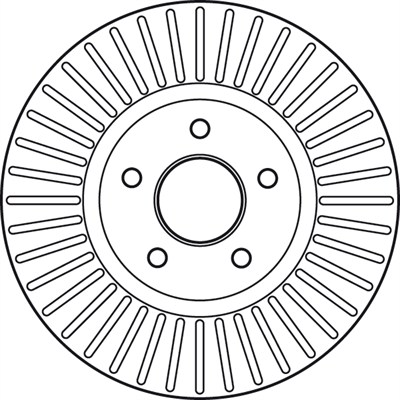 (ADET FİYATTIR) FREN DİSKİ ÖN HAVA KANALLI, BOYALI, 5 BİJON, 300 MM FORD MONDEO IV 1.6 Tİ 07-15, 2.0 SCTİ 10-15, 2.0 07-15, 2.0 LPG 09-15, 2.3-2.5 07-15, 1.6 TDCİ 11-15, 1.8-2.0 TDCİ 07-15, 2.2 TDCİ 08-15 