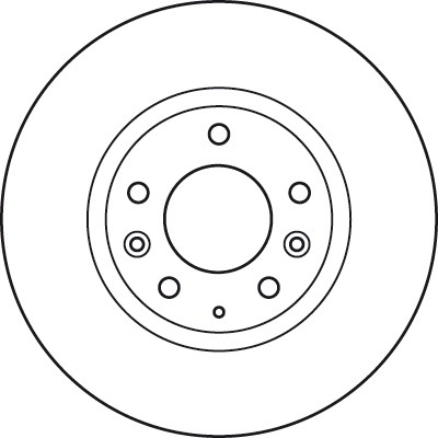 (ADET FİYATTIR) FREN DİSKİ ÖN HAVA KANALI, BOYALI, 5BİJON, 295,7 MM MAZDA CX-7 2.3 MZR DİSİ T AWD 06-14, 2.5 MZR 09-13, 2.2 MZR -CD AWD 09-13, CX-9 3.7 07=>, 3.7 AWD 07 => 