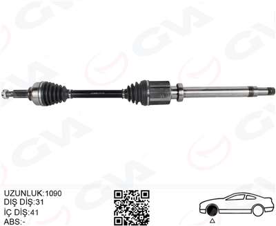 AKS KOMPLE SAĞ ÖN FORD CUSTOM 12> 2.2 TDCİ KISA ŞASE