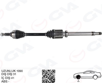 AKS KOMPLE SAĞ ÖN FORD CUSTOM 12> 2.2 TDCİ KISA ŞASE