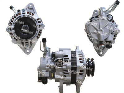 ALTERNATÖR ALT573 12V 75A [ MITSUBISHI L300 D - TD 98-> MITSUBISHI TİPİ ÇİFT KASNAK ]