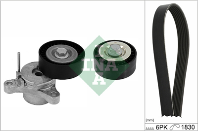 ALTERNATÖR GERGİ KİTİ 6PK1830 KAYIŞ INSIGNIA A-INSIGNIA B-ANTARA-ZAFIRA C 2.0 B20DTH-D20DTH-DTJ