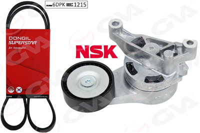ALTERNATÖR GERGİ KİTİ KÜTÜKLÜ CADDY 04-10 BJB-BLS-GOLF V BXE-TRANSPORTER AXB 1.9 TDI 6DPK1215