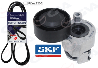 ALTERNATÖR GERGİ KİTİ KÜTÜKLÜ CLIO II - MEGANE II 1.4-1.6 16V-1.5 DCİ - MODUS AC K015PK1200