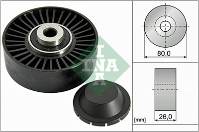 ALTERNATÖR GERGİ RULMANI ALFA ROMEO 145 1.4 / 1.6 96-01, 146 1.6 / 1.8 96-01, 147 1.6 / 2.0 01-10,156 2.0 97-02