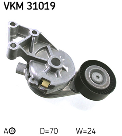 ALTERNATÖR GERGİ RULMANI TRANSPORTER T5-GOLF4-BORA 1.9 TDI AXB-AUY-ALH 
