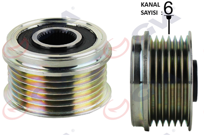 ALTERNATÖR KASNAĞI ASTRA H-COMBO C-CORSA C-D-MERIVA 1.3 CDTI-DOBLO-GRANDE PUNTO-LINEA 1.3 MTJ