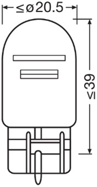 AMPUL 12V 1016 STOP 21/5W DİPSİZ ÇİFT FLAMA 
