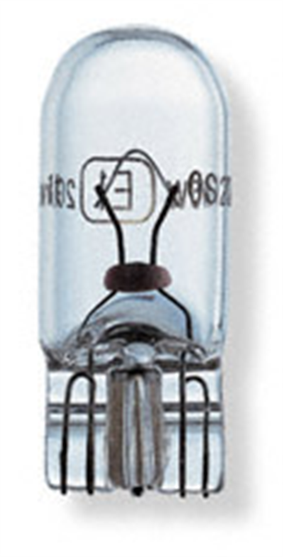 AMPUL 12V 2W ORTA DİPSİZ W2.1X9.5D UNV1 