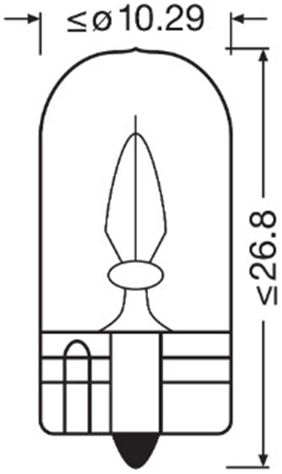 AMPUL 12V 3W DİPSİZ GÖSTERGE 