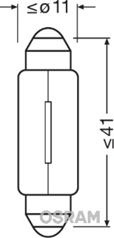 AMPUL 12V 5W SOFİT SV8.5-8 UNV1 