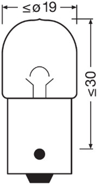 AMPUL 12V 67 5W PARK 