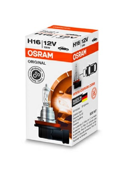 AMPUL 12V H16 19W TEK TELLİ FAR VE SİS 