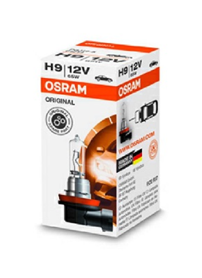AMPUL 12V H9 65W TEK TELLİ FAR VE SİS 