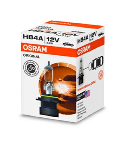 AMPUL 12V HB4A 51W TEK TELLİ FAR VE SİS 