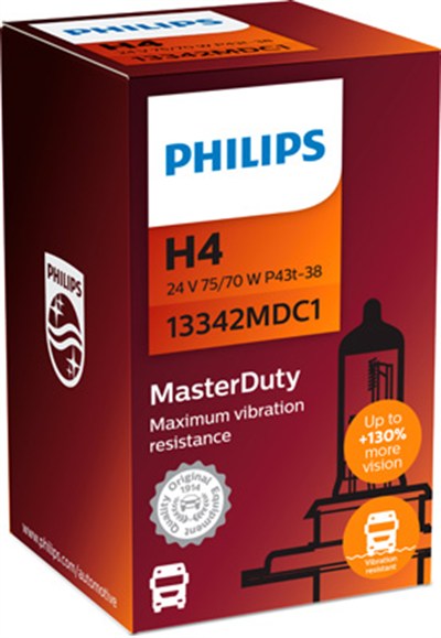 AMPUL 24V H4 75/70W 43T TIRNAKLI 