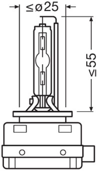AMPUL GAZ DESARJLI 35W (D1S) XENARC 35W 