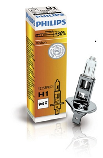 AMPUL H1 12V 55W + %30 FAZLA IŞIK 