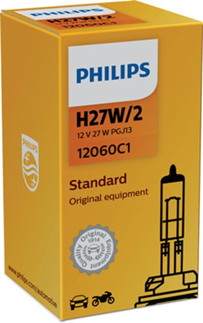 AMPUL H27 12V 27W EĞRİ SOKETLİ +%30 FAZLA IŞIK 