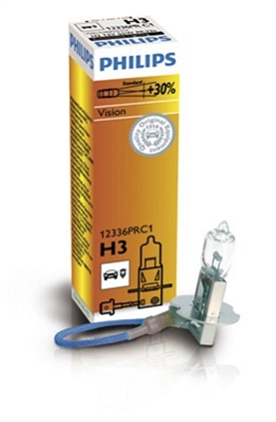 AMPUL H3 12V 55W + %30 FAZLA IŞIK 