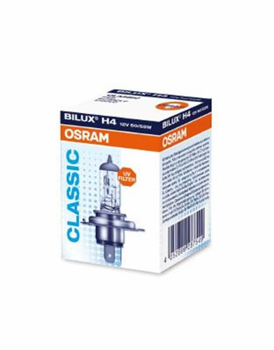 AMPUL H4 12V 60/55W P43T TIRNAKLI FAR UNIVERSAL 