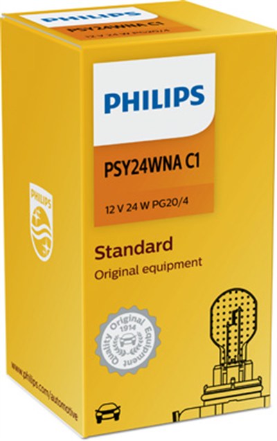 AMPUL PSY24W 12V AMBER 