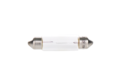 AMPUL PURE LIGHT 12V K10W (SOFIT 10W) 10 W SV8.5-8 TEKLİ JİLETİN PAKET 