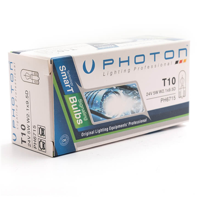 AMPUL T10 24V W5W DİPSİZ MİNYATÜR 
