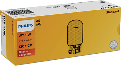 AMPUL T20 12V 21W AMBER 
