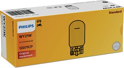 AMPUL T20 12V 21W AMBER 