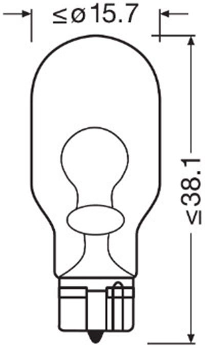 AMPUL W16W STOP DİPSİZ 