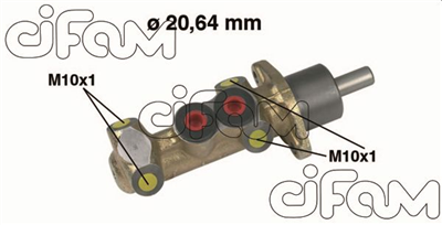 ANA MERKEZ KOMPLE [ FIAT TEMPRA 1990=>, TİPO 1988 => 20,64MM ] 
