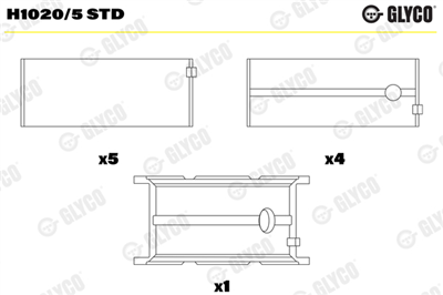 ANA YATAK STD FIAT DUCATO 2.3 JTD 02 =>, PEUGEOT BOXER 2.3 HDI 02 =>, CITROEN JUMPER 2.3 HDI 02 => 