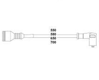 BUJİ KABLO SETİ ALFA ROMEO 145, 146 İE 94-96 