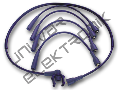 BUJİ+BOBİN KABLOSU SiYAH RENAULT R9, R11, R21 85-00 
