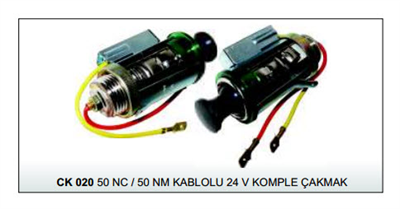 ÇAKMAK KOMPLE 24V CK020 FIAT 50NC KABLOLU 