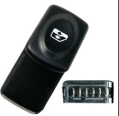 CAM AÇMA KAPAMA ANAHTARIAN0530/S6 PİN SİYAH RENAULT KANGOO/MEGANE/CLIO