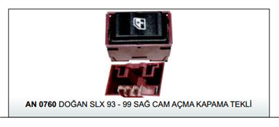CAM AÇMA KAPAMA ANAHTARIAN0760SAĞ DOGAN 93-99
