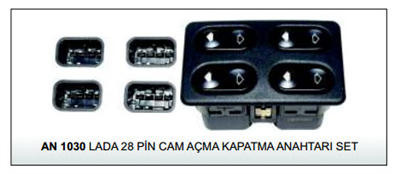CAM AÇMA KAPAMA ANAHTARIAN103028 PİN SET LADA