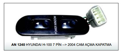 CAM AÇMA KAPAMA ANAHTARIAN1240HYUNDAI H100 2004 =>
